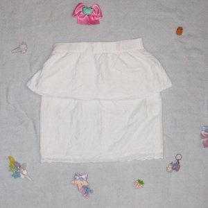 ♡【Sweet Eyelet Skirt LA TOTALITE】 ♡ ♥〔Femme Lolit